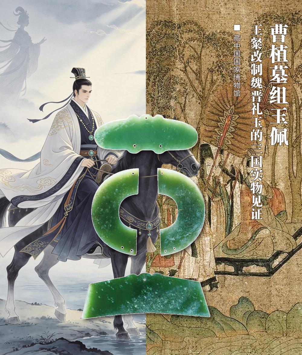 曹植墓组玉佩 王粲改制魏晋礼玉的三国实物见证