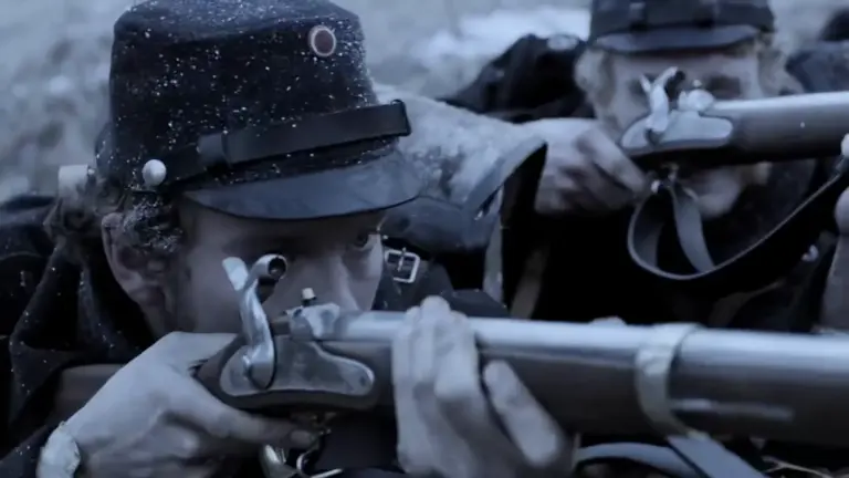 战争片《1864》：士兵狼狈撤退，精锐骑兵一路追杀!