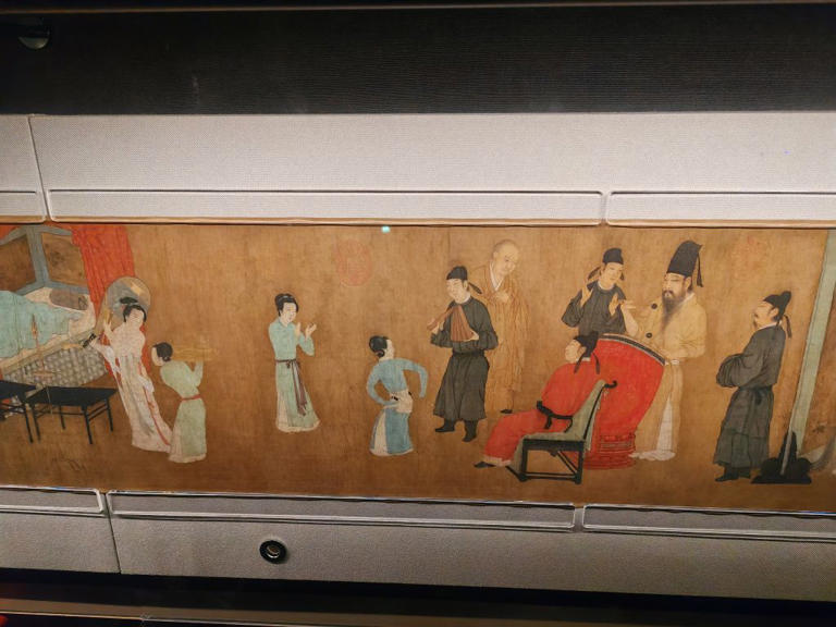 名画《韩熙载夜宴图》亮相浙博
