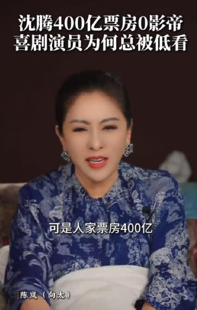 向太曝沈腾400亿票房与0票影帝: “0票才是喜剧王牌底气”