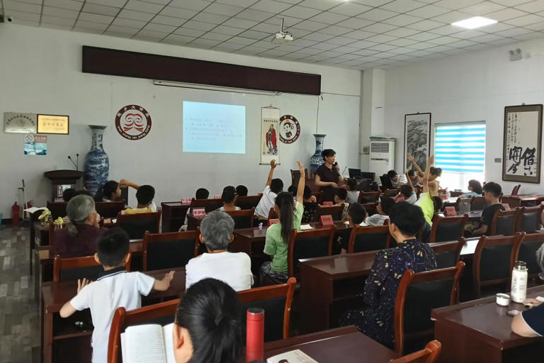 河北孟村：公益课堂点亮多彩暑期生活