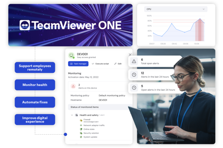 热点科技专访：TeamViewer重塑数字办公，构建碳硅共存新生态