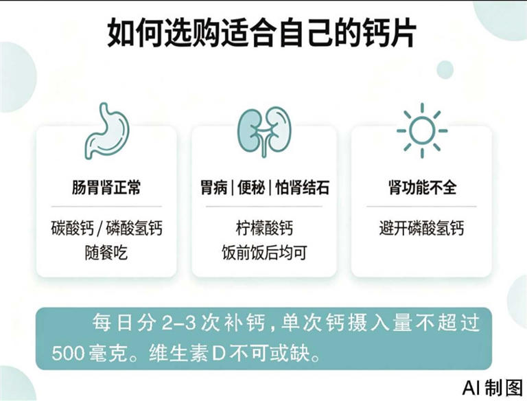 几块钱和几百块的钙片，到底差在哪