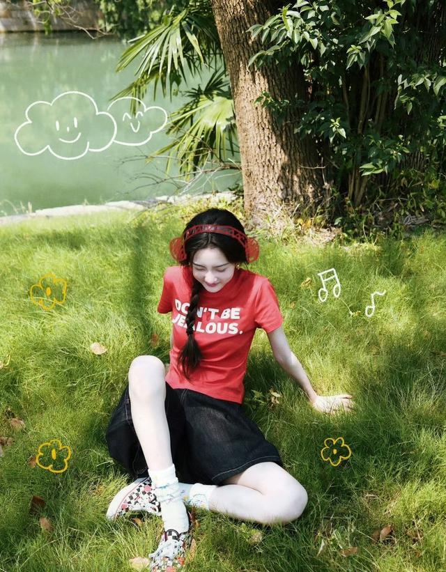28岁宋祖儿晒多套私服！基础款也能玩转百样日常少女感