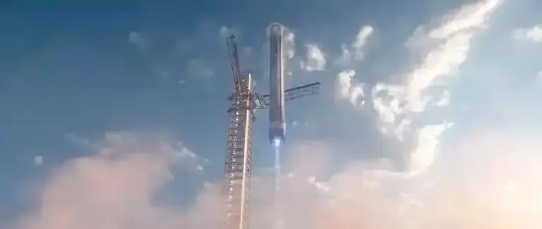 首套筷子夹火箭试验完成! 跃迁一号2027首飞，距SpaceX仍有差距?