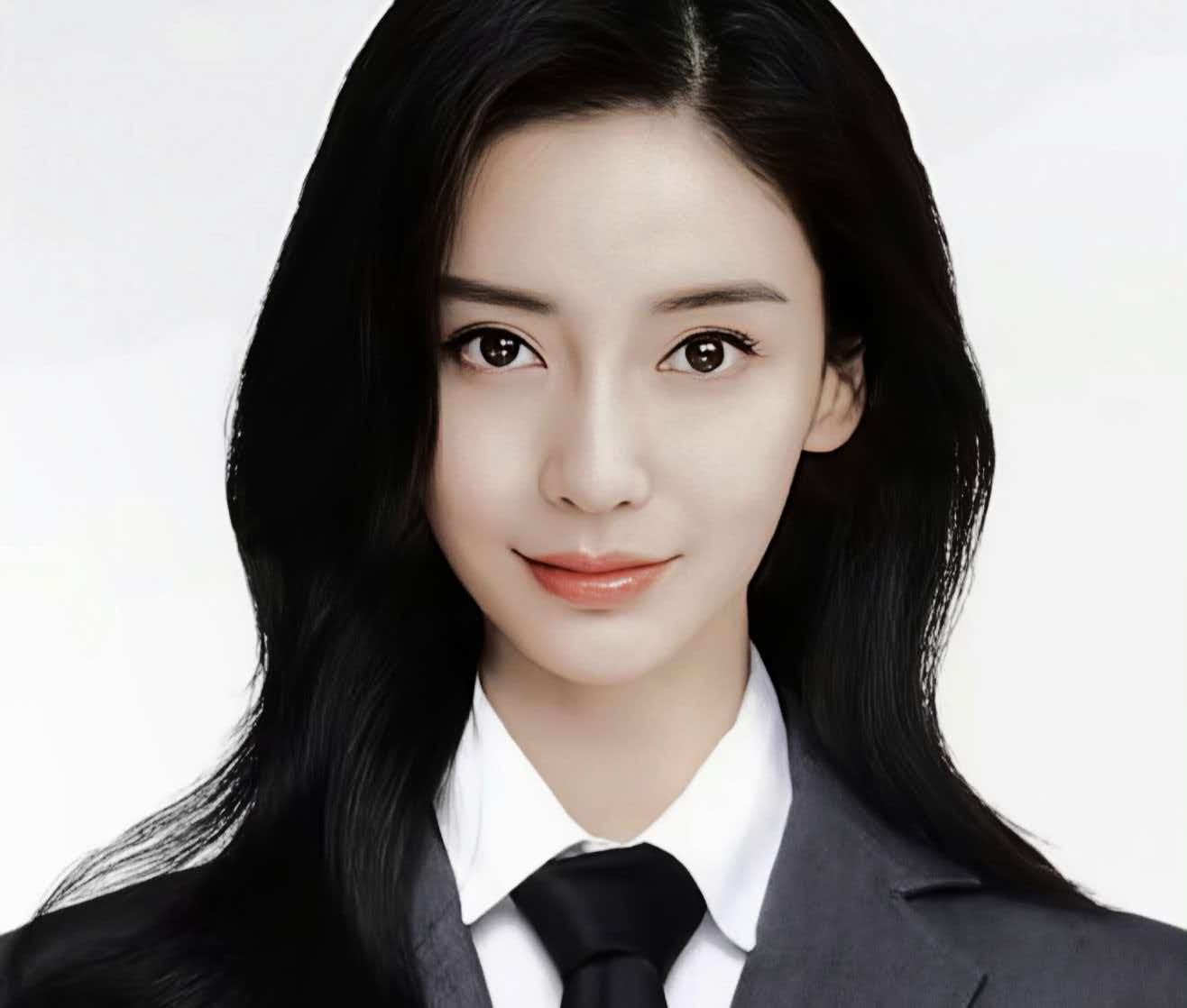 Angelababy早期证件照翻红，原生骨相扛住素颜考验，“从小美到大”实锤了