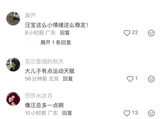 马筱梅带着汪宝陪汪小菲回台北看霖玥，汪宝乖巧可爱，情绪稳定