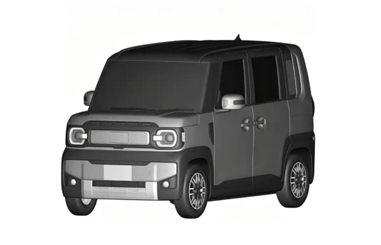 奇瑞全新合资车型EMTA K-Car设计专利图曝光，将面向日本市场